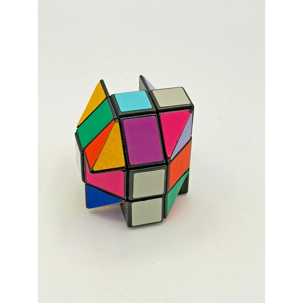 Vintage Million Space Shuttle Puzzle Cube Rubik's Style Transforming Toy